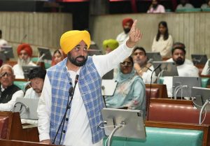 CM Bhagwant Mann Highlights Mukh Mantri Mavaan Dhian Yojna in Punjab Assembly