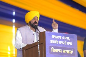 Bhagwant Mann Announces ₹28.68 Crore Development Projects in Jaito, Targets Opposition