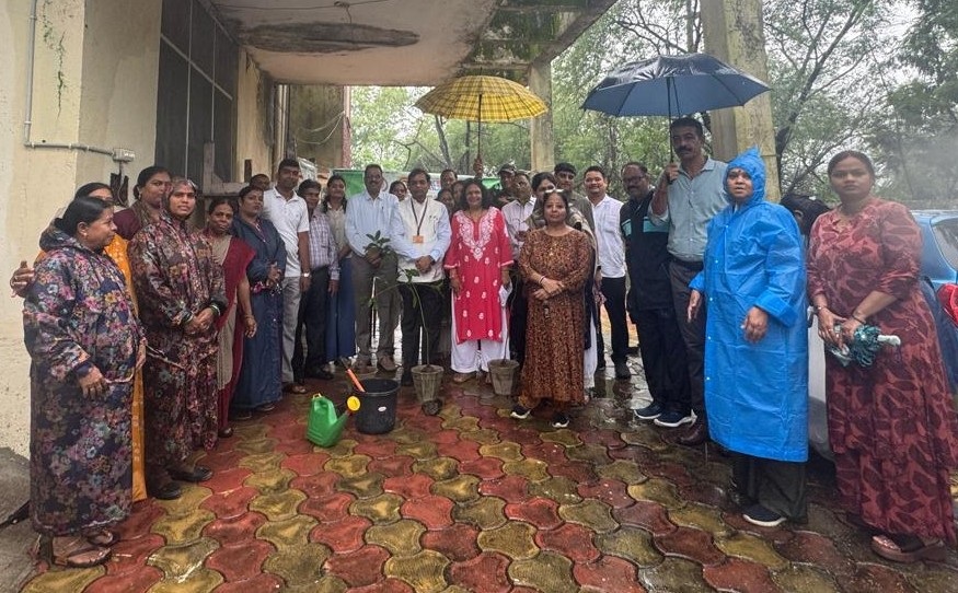 TREE PLANTATION FESTIVAL ORGANISED IN CU RESIDENTIAL CAMPUS